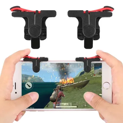 Mobile Phone Gaming Trigger Gamepad Pubg Button Handle for L1r1 Shooter Controller Keypads Grip for iPhone Android Phone