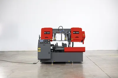 330mm Double Column Automatic Metal Cutting CNC Sawing Machine