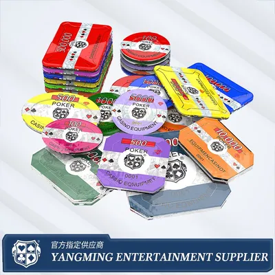 Premium Custom Acrylic Poker Chip for Casino Games