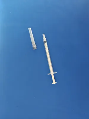 3 Parts Injection Disposable Medical Auto Destructive Syringe Needle