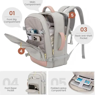 Men's and Women's Travel Backpacks