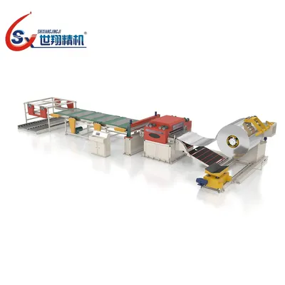 Professional Auto Stamping Coil Leveling and Cut to Length Line for Parts Production