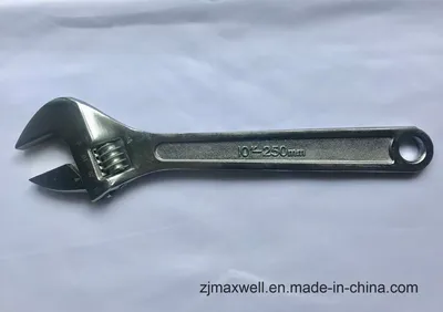 45# Carbon Steel High Quality Adjustable Spanner Wrench