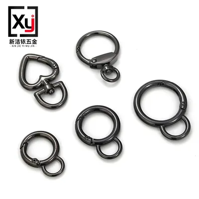 Handbag Hardware Accessories Bag Strap Connecting Open Spring Ring Buckle