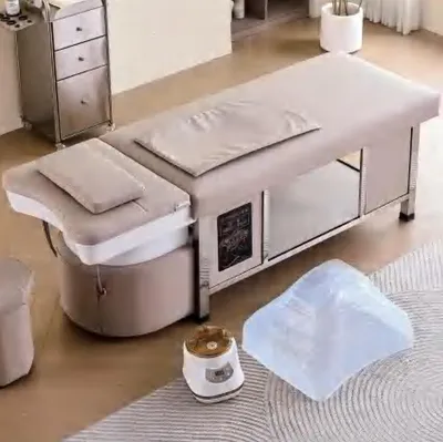 611-9 Shampoobed Massage Beds Electroinc Beauty Bed