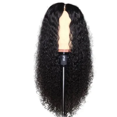 Water Wave 13*4 Lace Front Wig Curly Virgin Chinese Human Hair Wigs