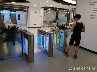 Automatic Berrier Gate Door Access Control System Swing Turnstile