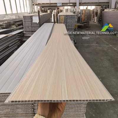 30cm Wood Alternative Durable Plastic Tongue and Groove PVC Suspended Ceiling Panels for Interior Decorative
