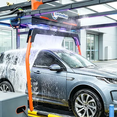 Fully Automatic Touchless Car Wash Machine 24 Hour Unattended Self Service Custom Language Embassy Certification for Gas Station