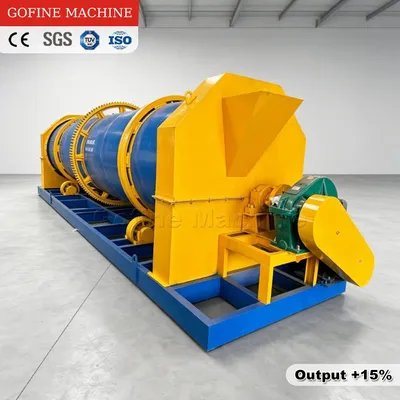 Combined Rotary Drum Churning Granulator for Organic & Compound Fertilizer