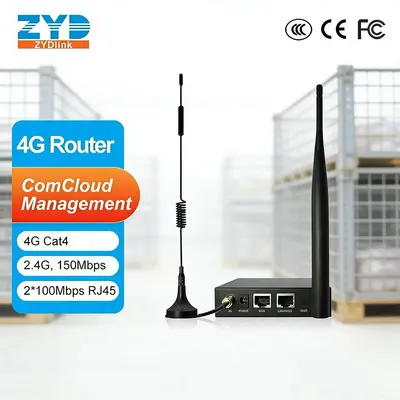 Industrial 4G Router Supports VPN for Secure Data Transmission in Factories
