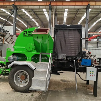 Factory Supply Tree Logs Branches Wood Crusher Machine for Sale