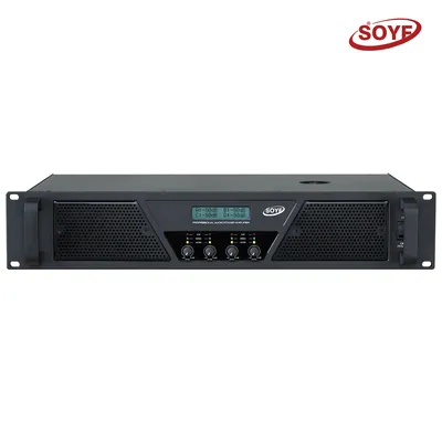 800W Soud System Clasroom Show 4CH Power Amplifier Analog Professional Amplifier