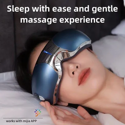 Constant Temperature Vibrating Air Pressure 8 Modes Electric Eye Massager