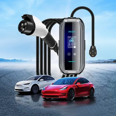 2025 New Arrival Portable EV Charging Station 3.5kw 16A Type 2 EV Charger Station