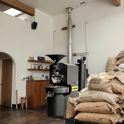 Industrial LPG Gas1kg 2kg Cacao Coffee Bean Roasting Toaster Commercial Electric Cocoa Roaster Machinery of Coffee