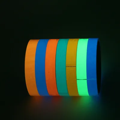 Different Colors Photoluminescent Film Tapes for Home Decoration
