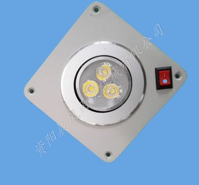 Reading Light in Locomotive Cab