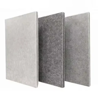 High Density Wall Panel Bedroom Decoration Material Cement Wall Cladding Cement Board