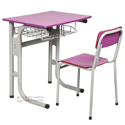 Durable Kids Study Desk and Chair Set for School Use