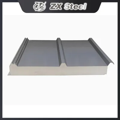 Waterproof UV-Resistant PU Sandwich Roof Wall Panels for Warehouse and Farm Use