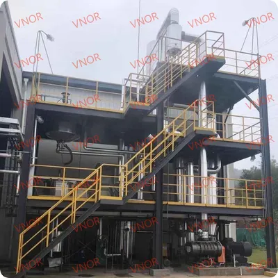 Factory Price Multi-Effect Industry Concentrator Beverage Juice Ketchup Jam Meat Sauce Honey Milk Sugar Vacuum Forced Circulation Mvr Falling Film Evaporator