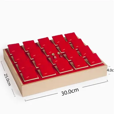 Gold Display Tray Gold Display Props Display Necklace Bracelet Pendant Jewelry Counter Watch Pallet Customization