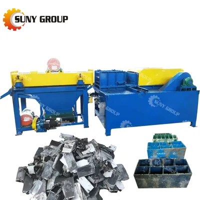 Spent Truck Lead Acid Battery Separation Machine