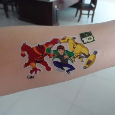 Custom Made Fake Body Tattoo