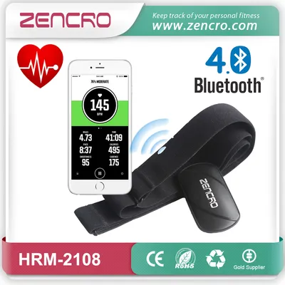 Bluetooth 4.0 Multi-Parameter Patient Heart Rate Monitor Chest Belt