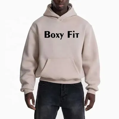 Wholesale Custom Streetwear Oversized Cotton Designer Pullover Essentials Hoodie Men