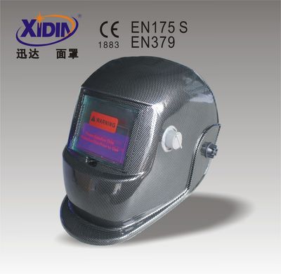 Solar-Powered Welding Helmet (XDH6-600 Fibre Carbon Design)
