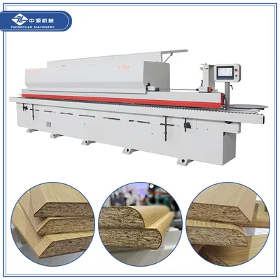 Arc Furniture MDF 45 Degree Bevel Edge Banding Machine with Pre-Milling