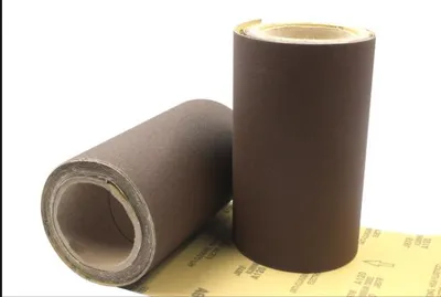 J878 Calcined Aluminum Oxide Soft Abrasive Cloth Roll/Cloth Belt