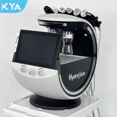 Portable Hydro Oxygen Facial Smart Ice Blue Machine Desktop Microdermabrasion for Skin Analyzer Facial Treatments
