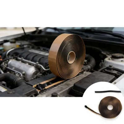 Hot Sale Creep-Resistant Butyl Gasket Tape for Cold-Room Panel Joint Sealing
