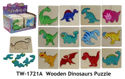 Wooden Puzzle Fun Puzzel Toy Animal Puzzel