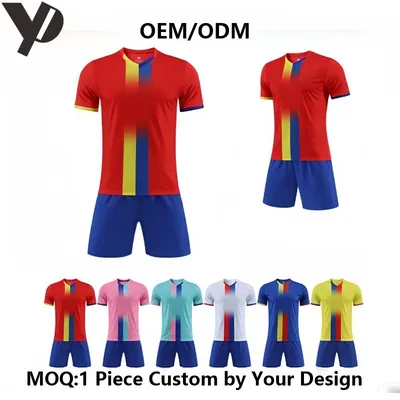 New Design Custom Men Fashion Soccer Wear Uniform Football Shirt Soccer Jersey Custom Jerseys Football Kit