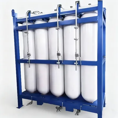 Lightweight Composite CNG Cylinder Bundle for Fleet Transport