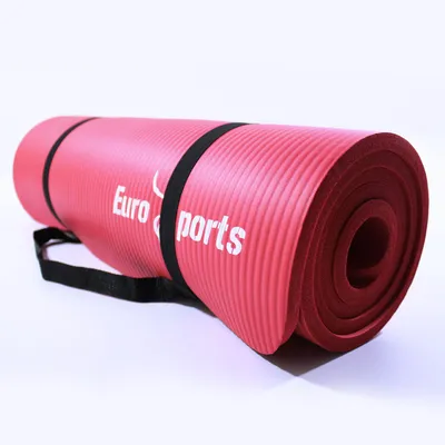 1/2-Inch Extra Thick 72-Inch Long Eco Friendly NBR Non Slip Yoga Mat with a Carrying Strap