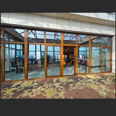 Aluminum Clad Wood Double Glazed Windows and Doors Featuring Integrated Structural Support