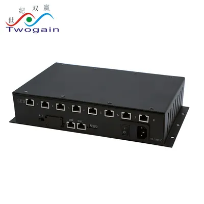 Twogain Tg-DMX-C08A LED Lighting Spotlight Strip Bulb etc Constant Current 350W 8xrgbw LED DMX512 Decoder