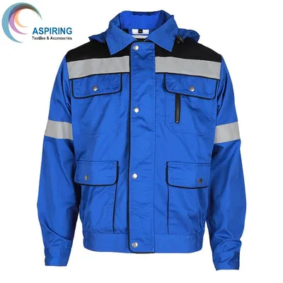 Factory Customized Cotton Workwear Waterproof Safety Work Clothes Uniforms