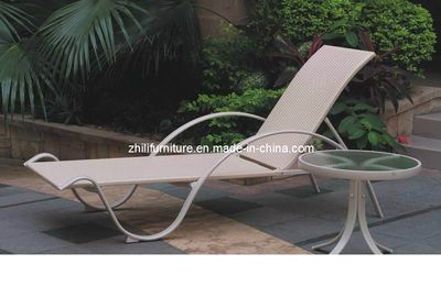 Lounge Chair, Beach Chair, Aluminium Sun Lounger (LHY108)