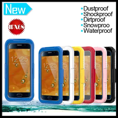 Shockproof Waterproof Case for Samsung Galaxy S6 Case Cover Skin