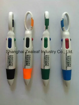Multicolor Carabiner Ballpoint Pen Xam1031c