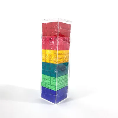 Guangdong Acrylic Custom Lucite Building Block Board Game Classic Acrylic Tumbling Tower Game Set