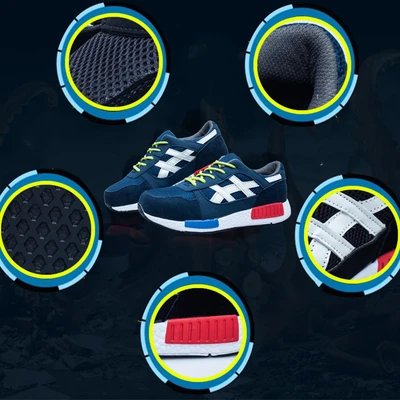 Customizable Low Cut Dual Density Safety Shoes for Industrial Use