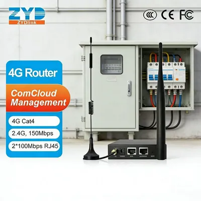 Industrial IoT Gateway 4G Router Connects Field Devices to Cloud for Real Time Monitoring