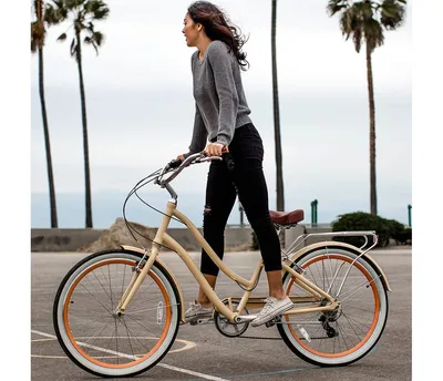 26 Inch Adult Steel Frame Beach Cruiser Bike Bicycle with Single Speed